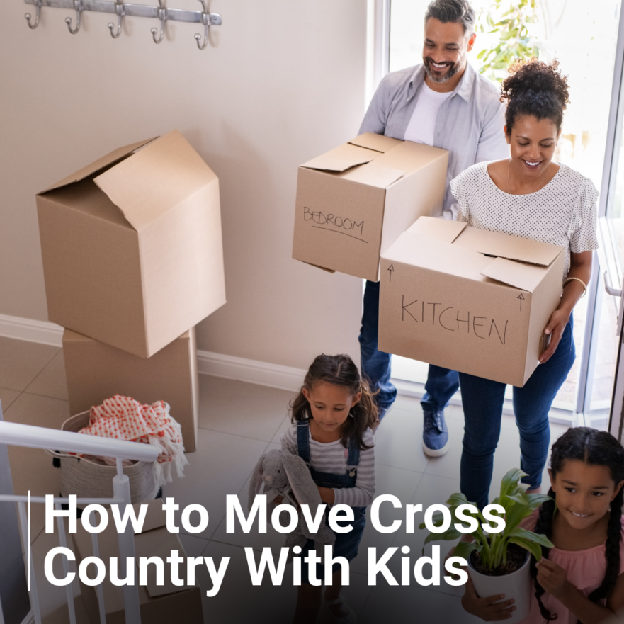 How to Move Cross Country With Kids
